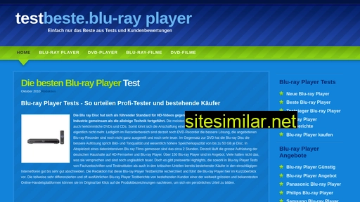 tests-blu-ray-player.de alternative sites