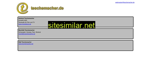 teschemacher.de alternative sites
