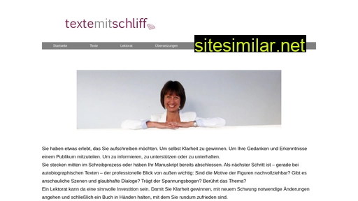textemitschliff.de alternative sites