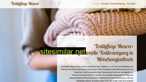 Textilpflegemeurer similar sites