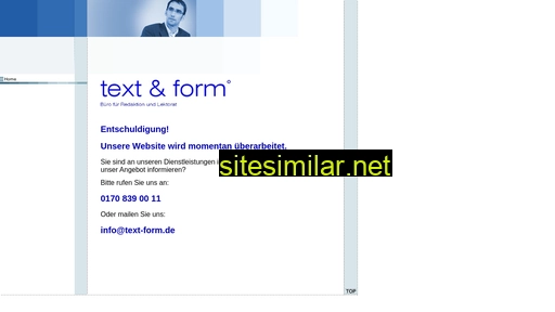 text-form.de alternative sites