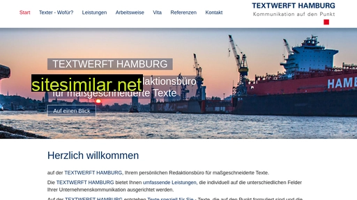 textwerft-hamburg.de alternative sites
