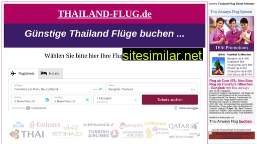 Thailand-flug similar sites