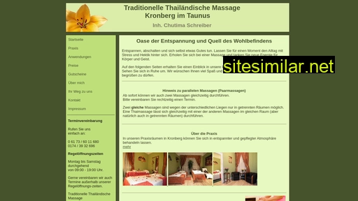 thaimassage-kronberg.de alternative sites