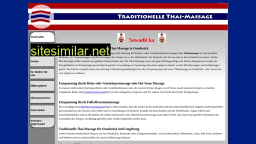 Thaimassage-os similar sites