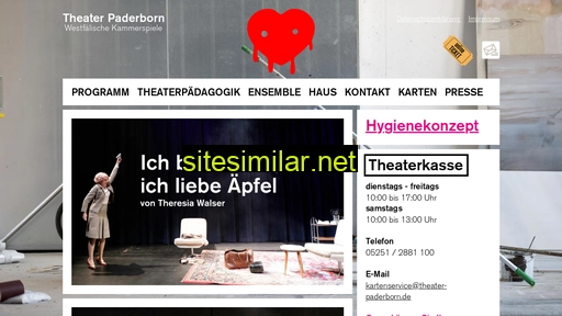 theater-paderborn.de alternative sites