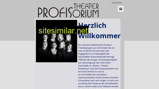 theaterprofisorium.de alternative sites