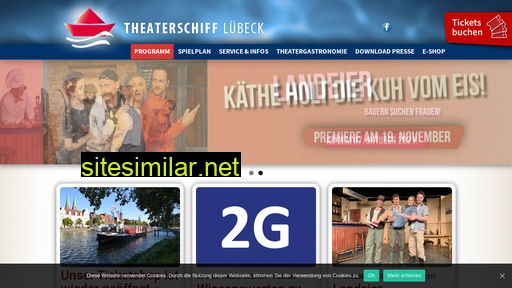 theaterschiffluebeck.de alternative sites