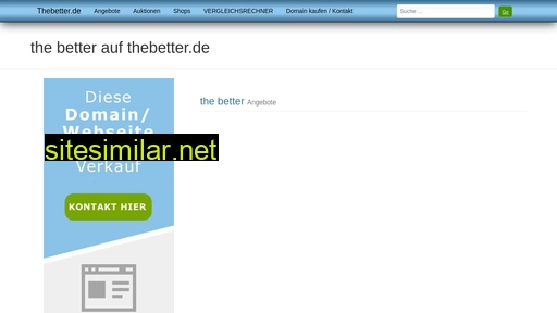 thebetter.de alternative sites