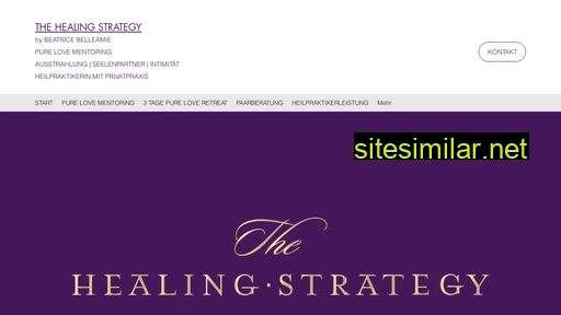 Thehealingstrategy similar sites
