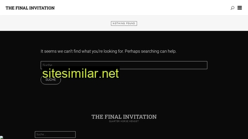 the-final-invitation.de alternative sites