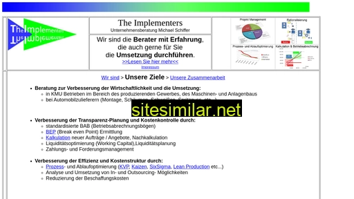 the-implementers.de alternative sites