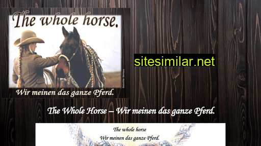 the-whole-horse.de alternative sites