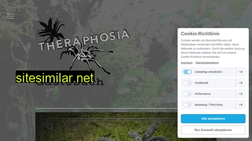theraphosia.de alternative sites