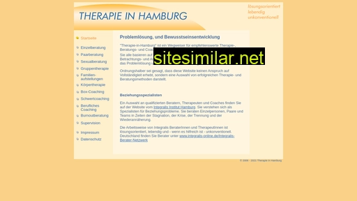 therapie-in-hamburg.de alternative sites