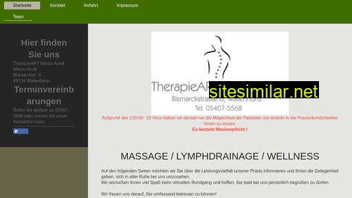therapieart-marco-arndt.de alternative sites
