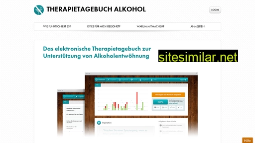 therapietagebuchalkohol.de alternative sites