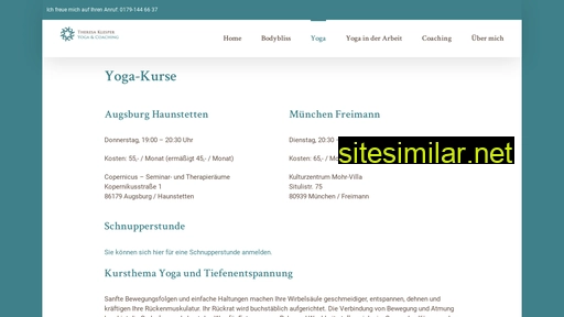 theresa-klesper.de alternative sites
