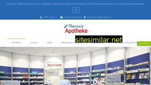 theresia-apotheke.de alternative sites