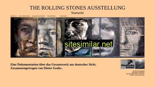 Therollingstones-ausstellung similar sites