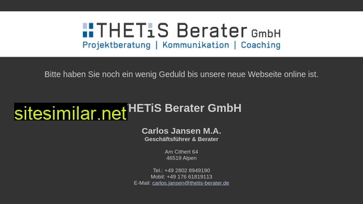 thetis-berater.de alternative sites
