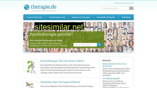 therapie.de alternative sites