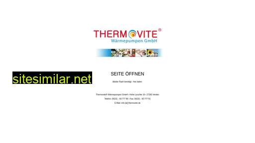 thermovite.de alternative sites