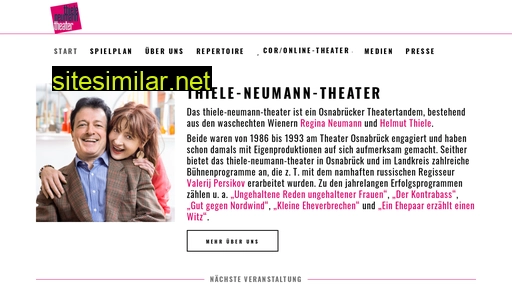 thiele-neumann-theater.de alternative sites