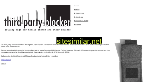 Third-party-blocker similar sites