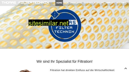 Thomas-filtertechnik similar sites