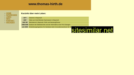 thomas-hirth.de alternative sites