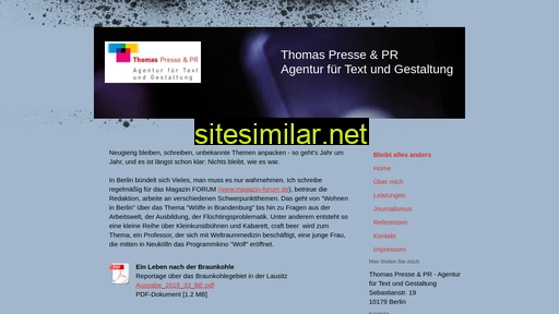 thomas-ppr.de alternative sites