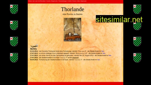 thorlande.de alternative sites