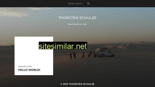 Thorsten-schulze similar sites