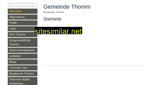 Thomm-online similar sites