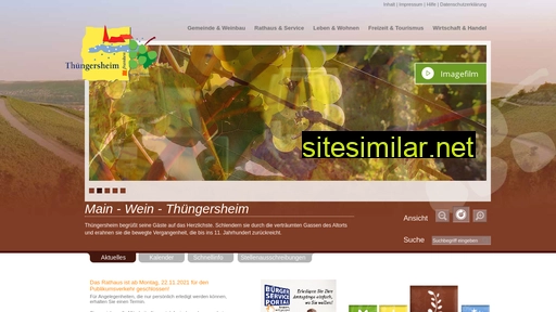 Thuengersheim similar sites