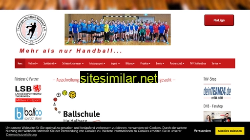 thv-handball.de alternative sites