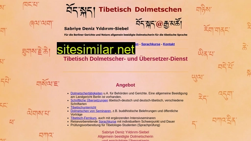 tibetisch.de alternative sites