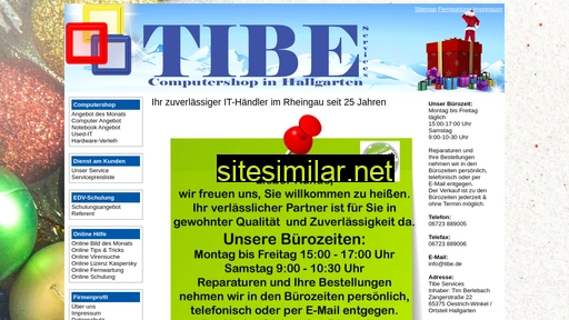 tibe.de alternative sites