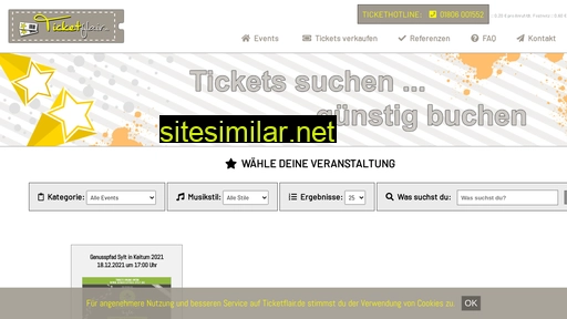 ticketflair.de alternative sites