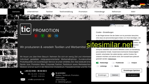 tic-promotion.de alternative sites