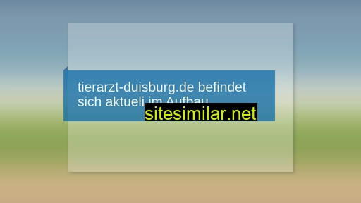 tierarzt-duisburg.de alternative sites