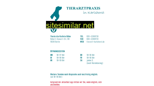 tierarzt-in-karlshorst.de alternative sites