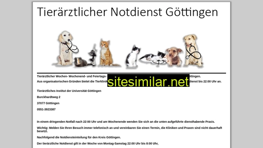 tierarzt-notdienst-goettingen.de alternative sites