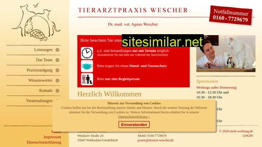 tierarzt-wescher.de alternative sites