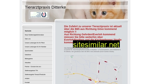 tierarztpraxis-ditterke.de alternative sites