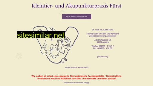 tierarztpraxis-fuerst.de alternative sites