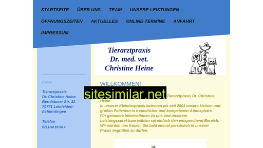 tierarztpraxis-heine.de alternative sites