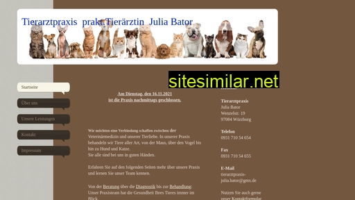 tierarztpraxis-julia-bator.de alternative sites