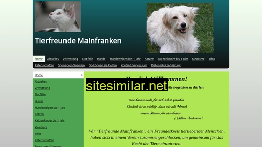 tierfreunde-mainfranken.de alternative sites